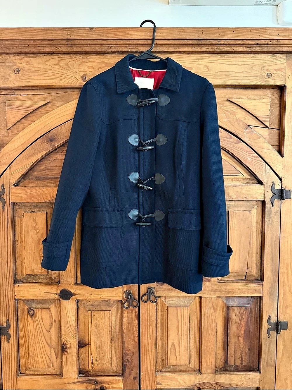 Banana Republic Toggle Pea Coat in Blue
